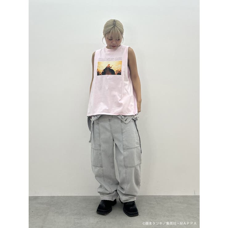 【TVアニメ『チェンソーマン』】ノースリーブBIGTシャツ | jouetie | 詳細画像23 