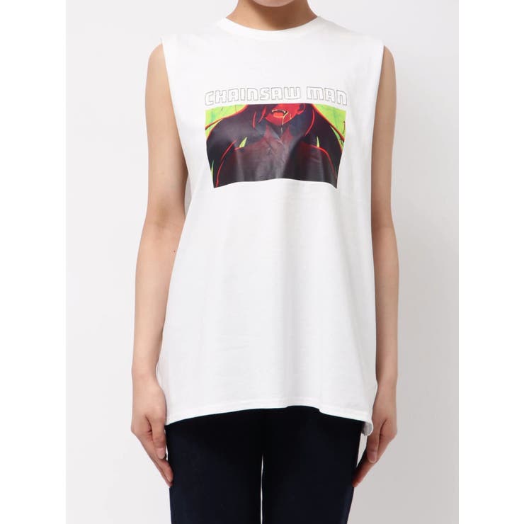 【TVアニメ『チェンソーマン』】ノースリーブBIGTシャツ | jouetie | 詳細画像26 