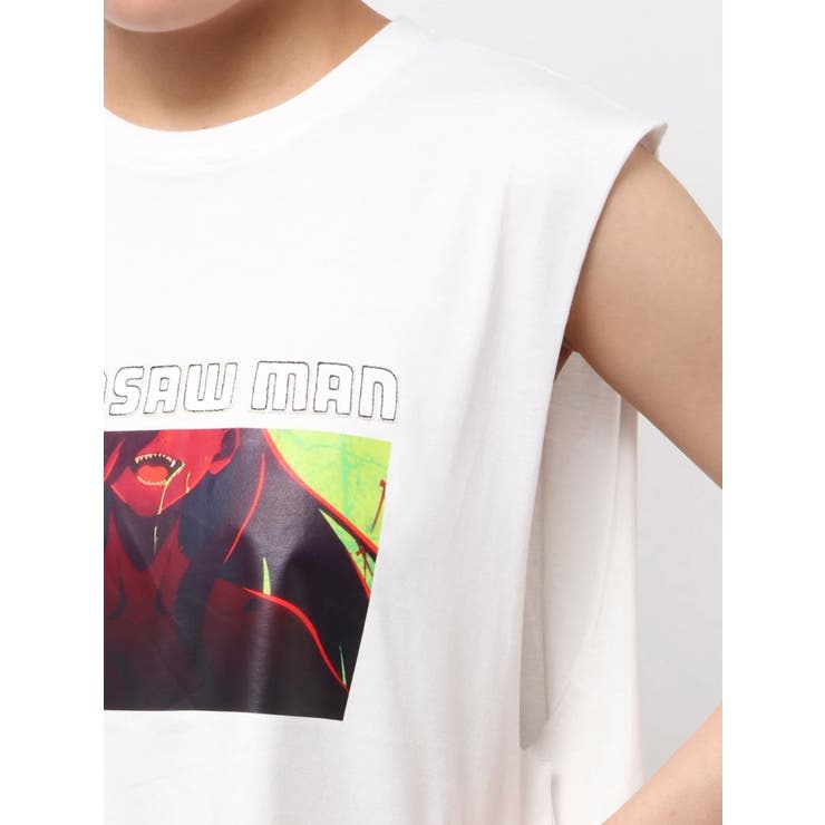 【TVアニメ『チェンソーマン』】ノースリーブBIGTシャツ | jouetie | 詳細画像30 