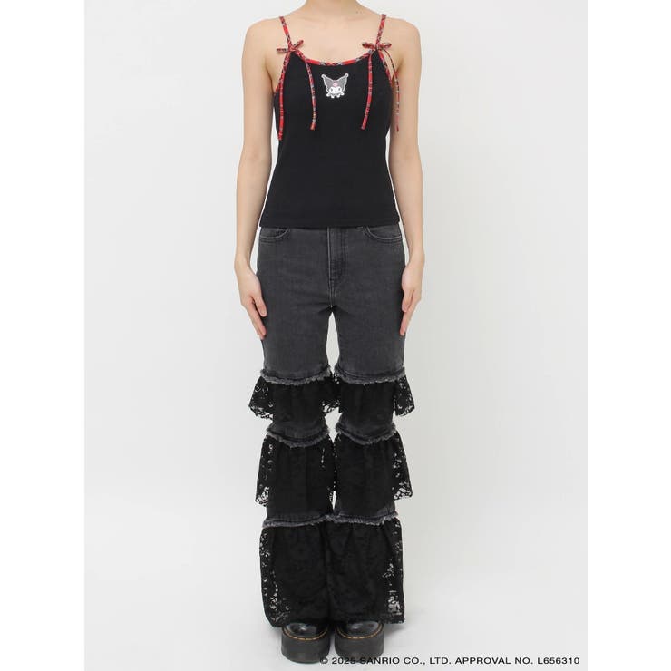 【メロクロコラボ】KUROMIリボンキャミ | jouetie | 詳細画像29 