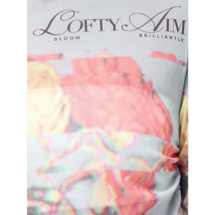 フラワーパターンシアートップス | jouetie | 詳細画像22 