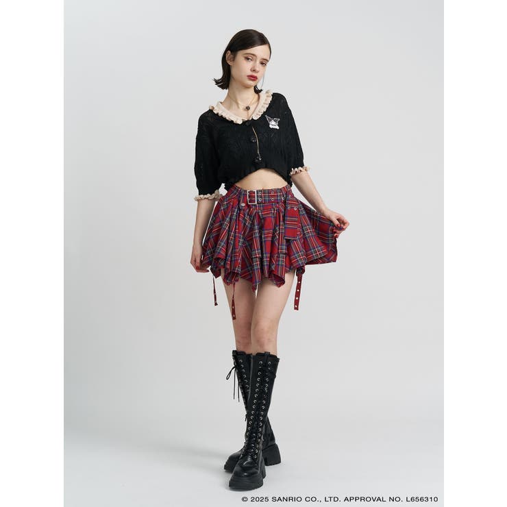 【メロクロコラボ】KUROMIフリルニットカーデ | jouetie | 詳細画像15 