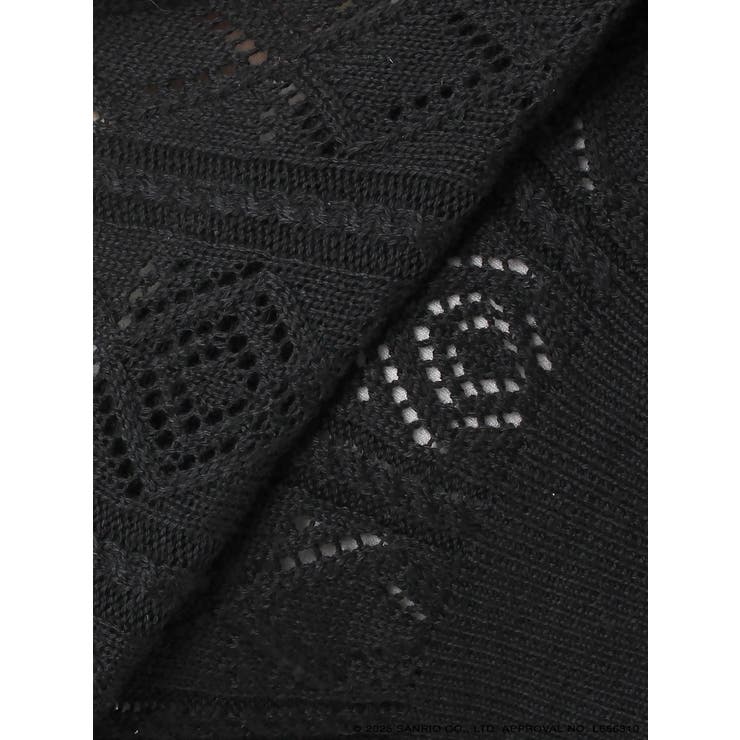 【メロクロコラボ】KUROMIフリルニットカーデ | jouetie | 詳細画像28 