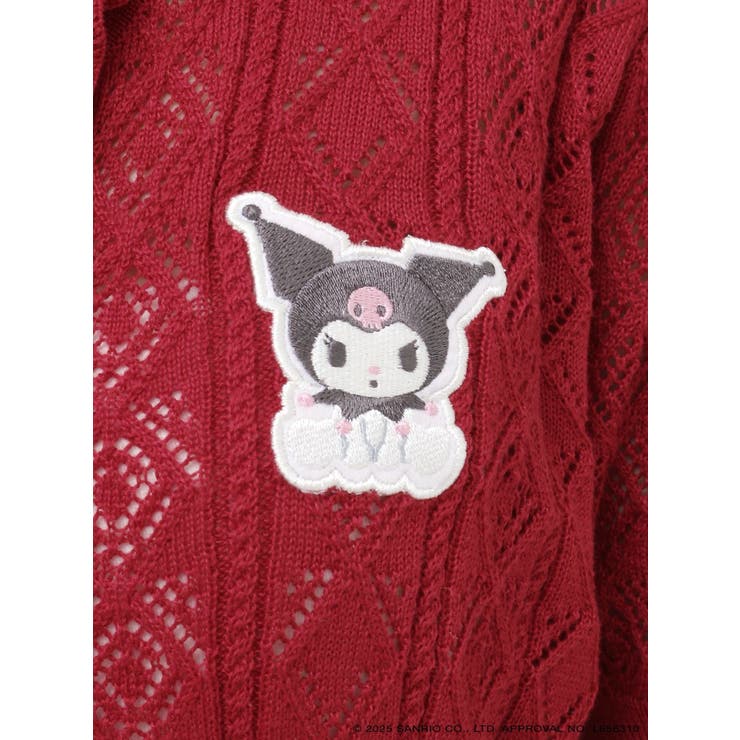 【メロクロコラボ】KUROMIフリルニットカーデ | jouetie | 詳細画像30 