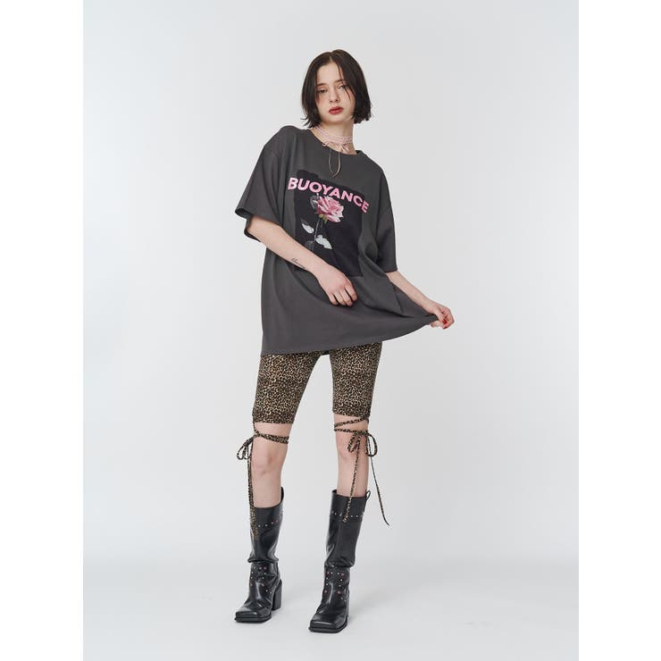 レースアップバイカーパンツ | jouetie | 詳細画像2 