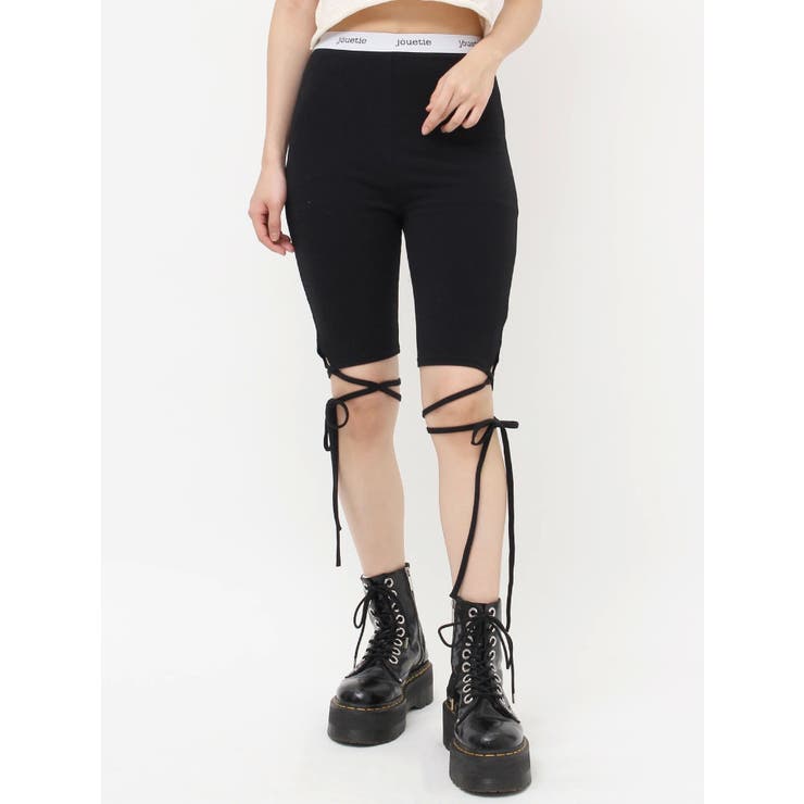 レースアップバイカーパンツ | jouetie | 詳細画像34 