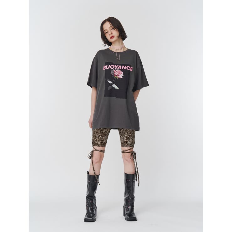 レースアップバイカーパンツ | jouetie | 詳細画像6 