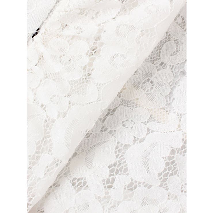 アシメドレープフリルレースミニスカート | jouetie | 詳細画像18 