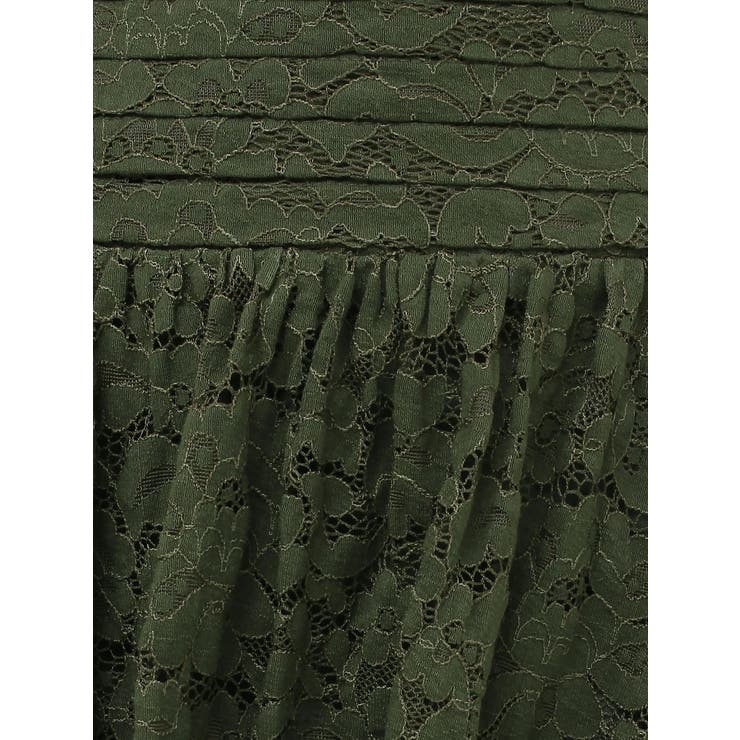 アシメドレープフリルレースミニスカート | jouetie | 詳細画像22 