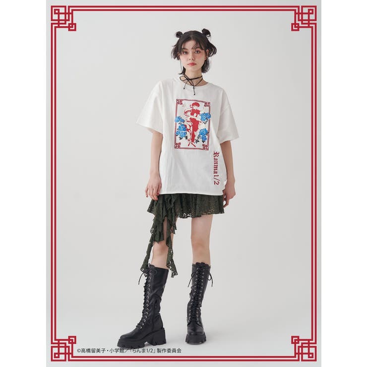 【TVアニメ『らんま1/2』jouetie】チャイナグラフィックTシャツ | jouetie | 詳細画像11 