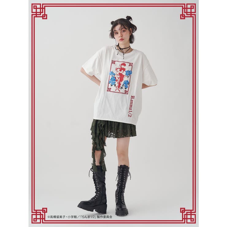【TVアニメ『らんま1/2』jouetie】チャイナグラフィックTシャツ | jouetie | 詳細画像12 