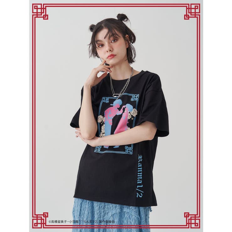 【TVアニメ『らんま1/2』jouetie】チャイナグラフィックTシャツ | jouetie | 詳細画像15 