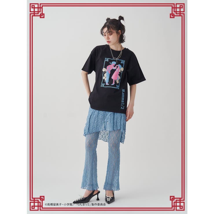 【TVアニメ『らんま1/2』jouetie】チャイナグラフィックTシャツ | jouetie | 詳細画像18 