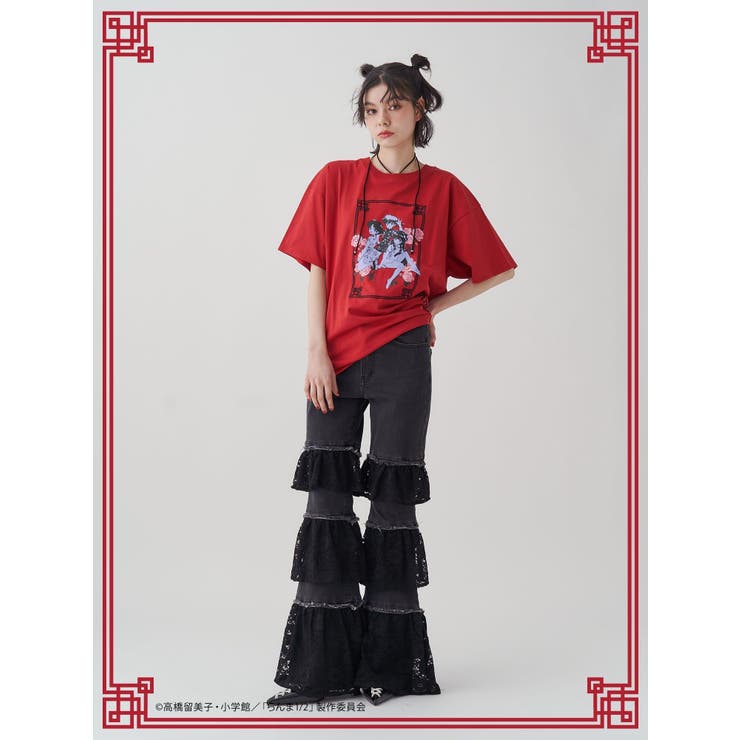 【TVアニメ『らんま1/2』jouetie】チャイナグラフィックTシャツ | jouetie | 詳細画像8 