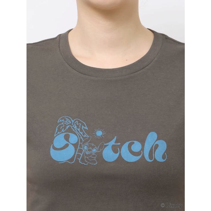 【Lilo&Stitch】ロゴフィットTシャツ | jouetie | 詳細画像26 