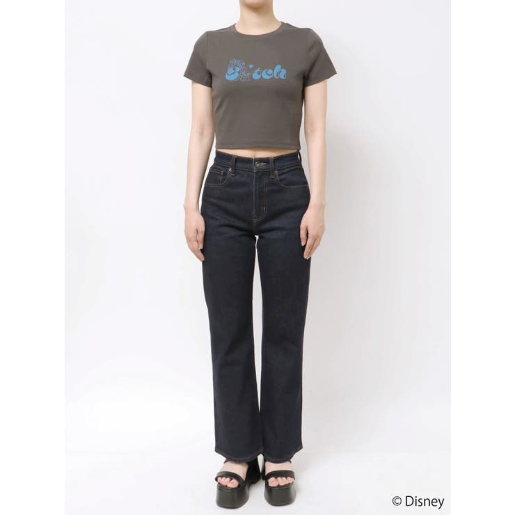 【Lilo&Stitch】ロゴフィットTシャツ | jouetie | 詳細画像32 