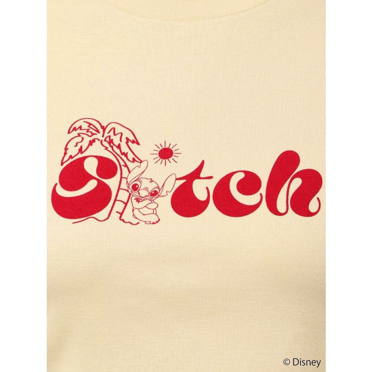 【Lilo&Stitch】ロゴフィットTシャツ | jouetie | 詳細画像33 