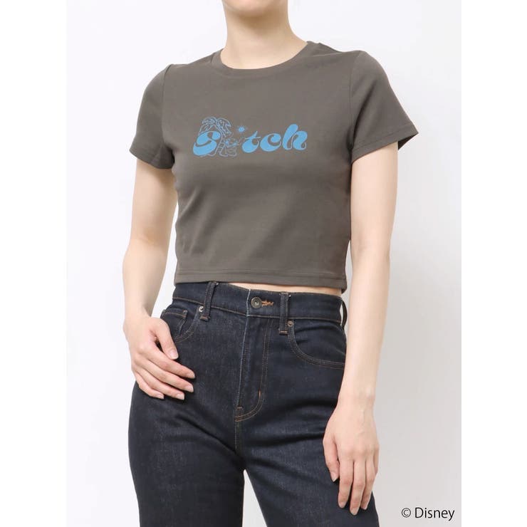 【Lilo&Stitch】ロゴフィットTシャツ | jouetie | 詳細画像38 