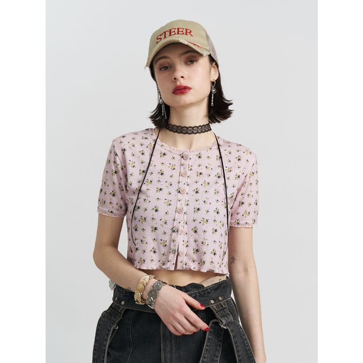 フラワーカットカーデ【セット対応】 | jouetie | 詳細画像14 