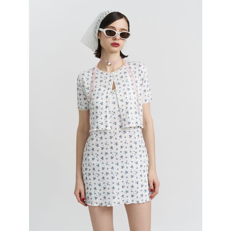 フラワーカットカーデ【セット対応】 | jouetie | 詳細画像3 