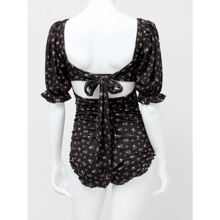 フラワーパフスリーブモノキニ | jouetie | 詳細画像19 