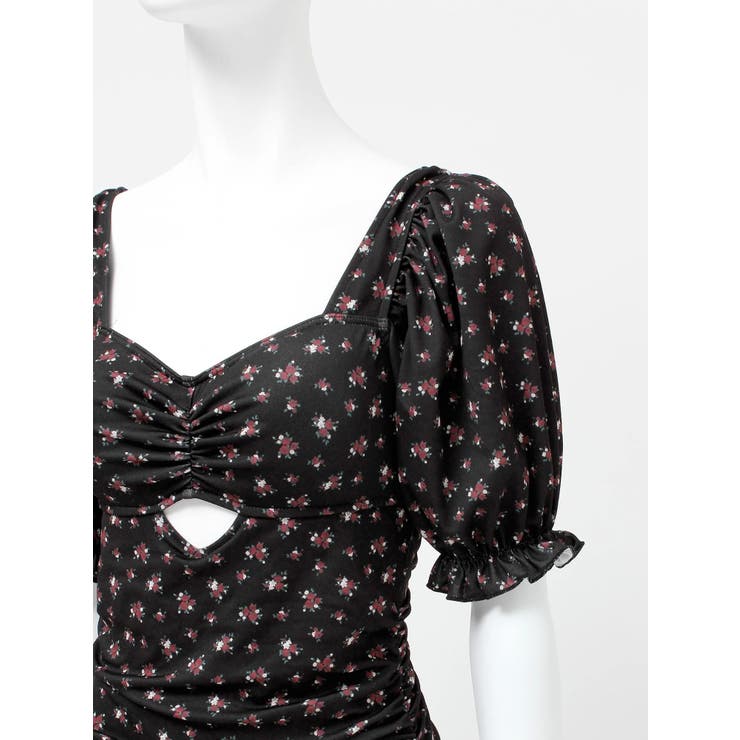 フラワーパフスリーブモノキニ | jouetie | 詳細画像21 