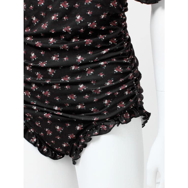 フラワーパフスリーブモノキニ | jouetie | 詳細画像22 