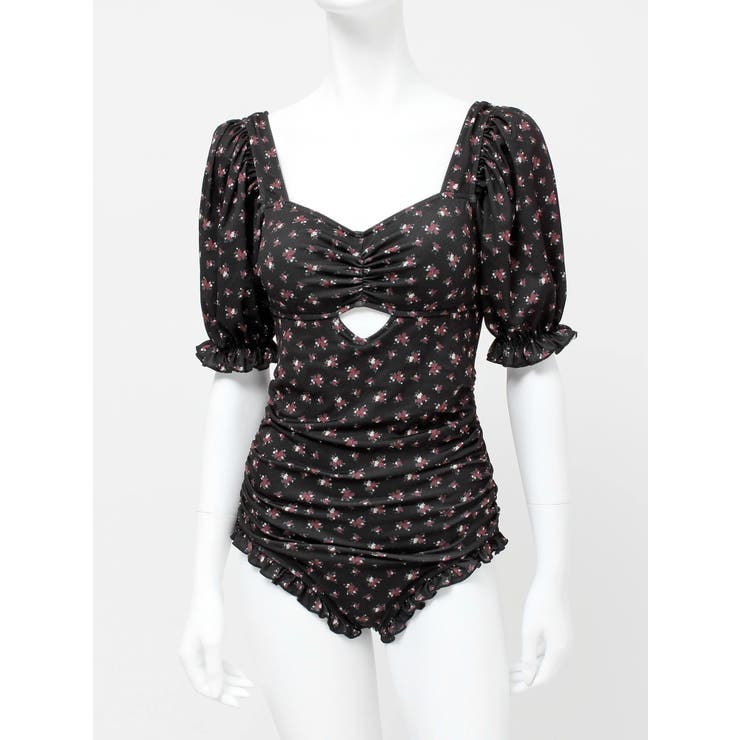 フラワーパフスリーブモノキニ | jouetie | 詳細画像29 