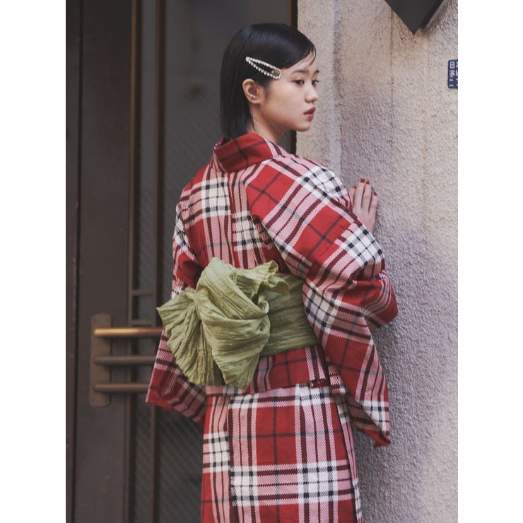 【jouetieオリジナル】タータンチェックセパレート浴衣 | jouetie | 詳細画像5 