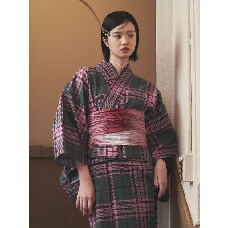 【jouetieオリジナル】タータンチェックセパレート浴衣 | jouetie | 詳細画像8 