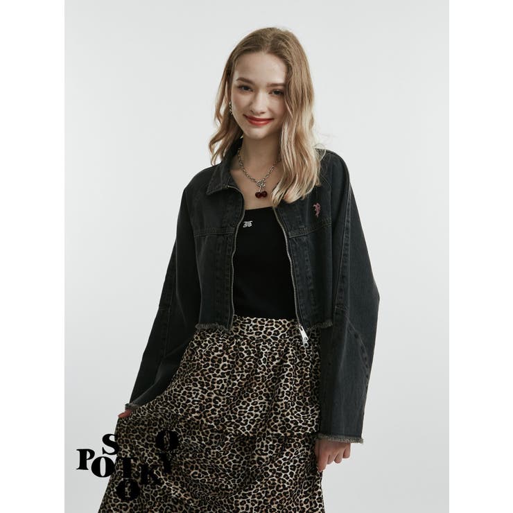 【something×PosTokyo】ZIP BLOUSON | jouetie | 詳細画像13 