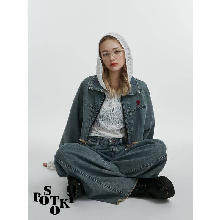 【something×PosTokyo】ZIP BLOUSON | jouetie | 詳細画像2 