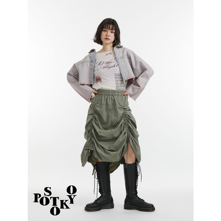 【something×PosTokyo】ZIP BLOUSON | jouetie | 詳細画像24 