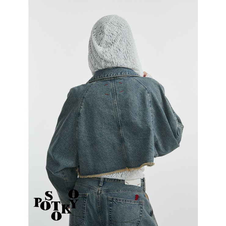 【something×PosTokyo】ZIP BLOUSON | jouetie | 詳細画像7 