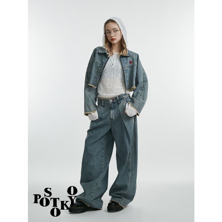 【something×PosTokyo】ZIP BLOUSON | jouetie | 詳細画像9 