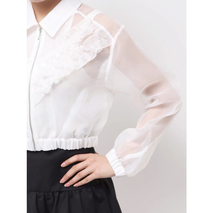 フリルシアーブルゾン | jouetie | 詳細画像12 