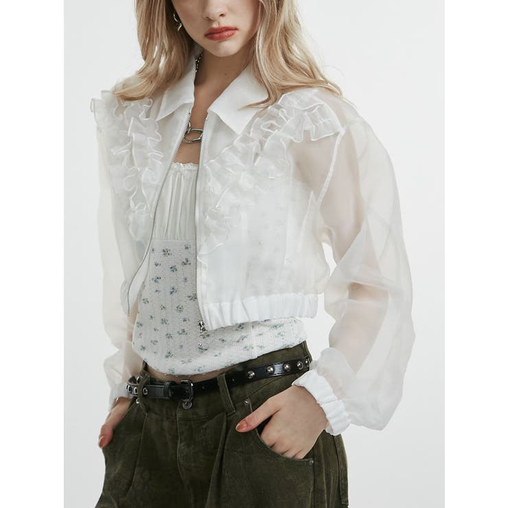 フリルシアーブルゾン | jouetie | 詳細画像3 