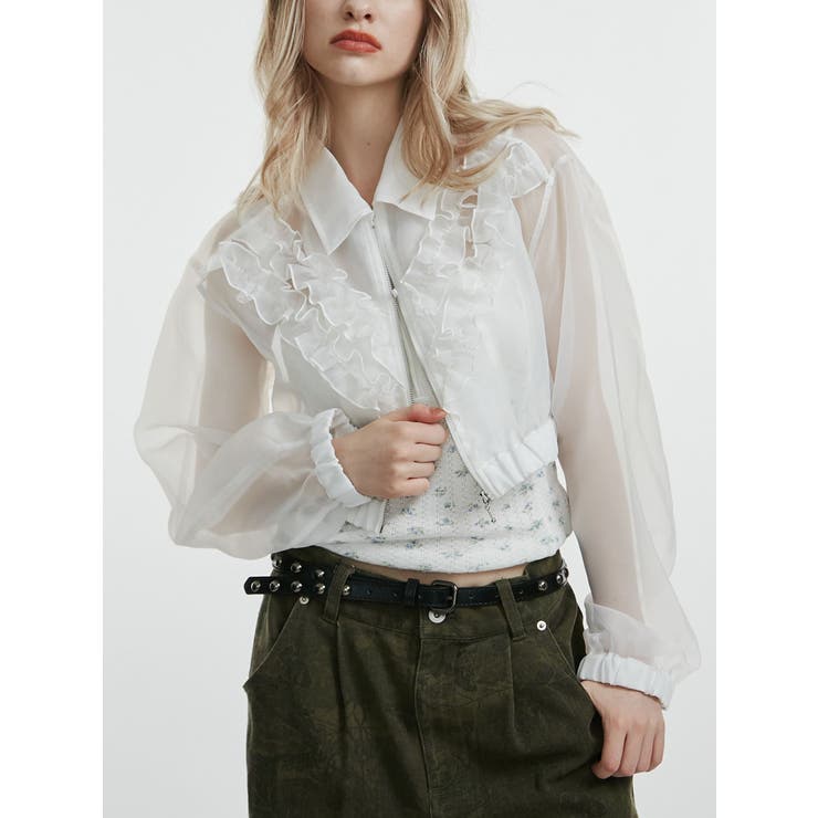 フリルシアーブルゾン | jouetie | 詳細画像4 