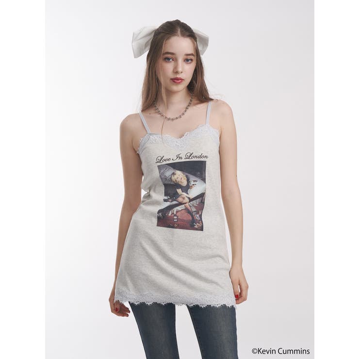 【KevinCummins×jouetie】レースキャミワンピース | jouetie | 詳細画像1 