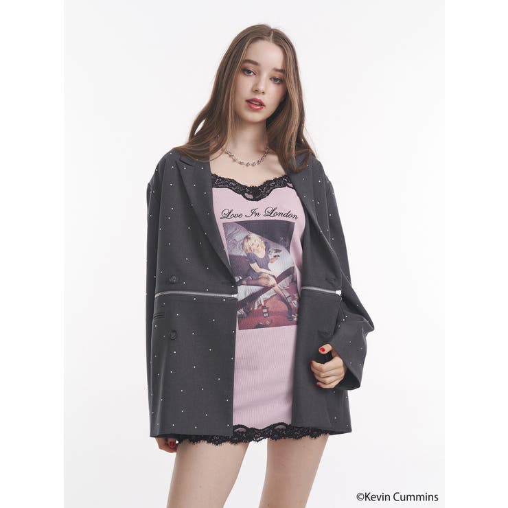 【KevinCummins×jouetie】レースキャミワンピース | jouetie | 詳細画像14 