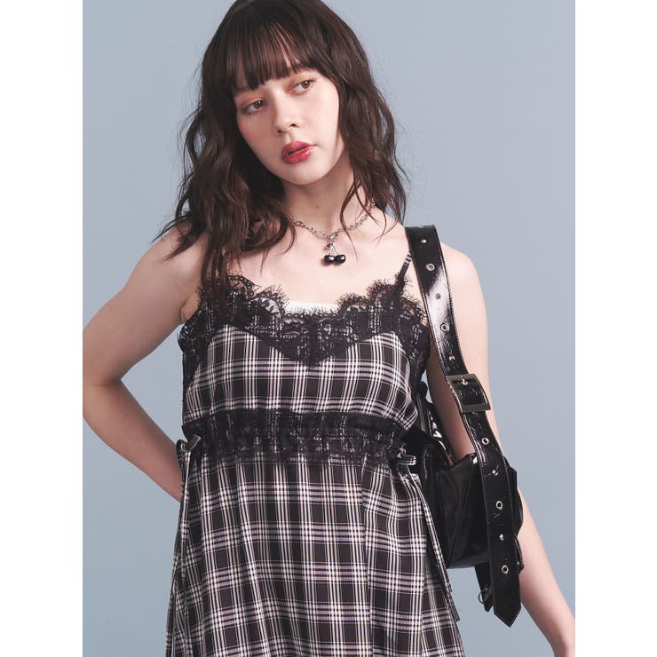 レースドッキングキャミワンピース | jouetie | 詳細画像2 