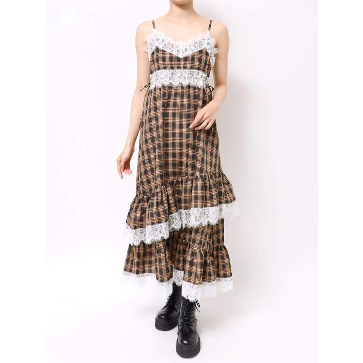 レースドッキングキャミワンピース | jouetie | 詳細画像36 