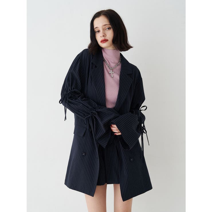 リボンスリーブジャケットミニワンピース | jouetie | 詳細画像21 