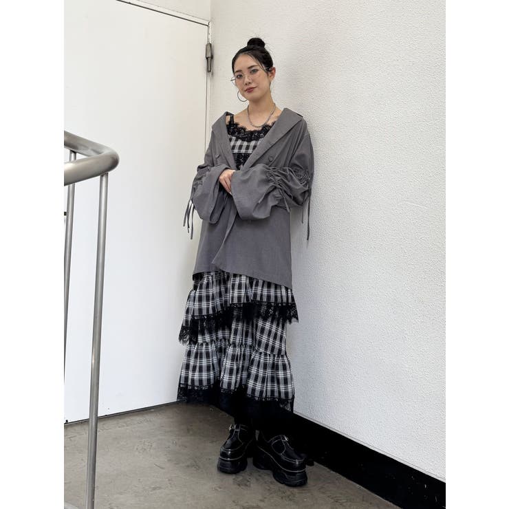 リボンスリーブジャケットミニワンピース | jouetie | 詳細画像25 