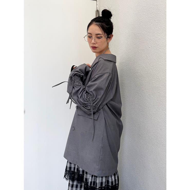 リボンスリーブジャケットミニワンピース | jouetie | 詳細画像28 