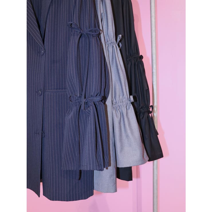 リボンスリーブジャケットミニワンピース | jouetie | 詳細画像30 