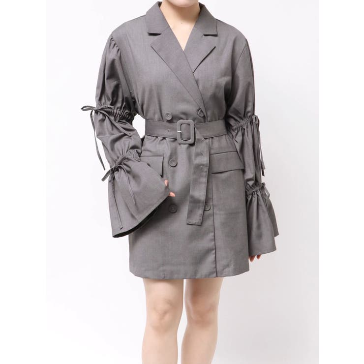 リボンスリーブジャケットミニワンピース | jouetie | 詳細画像43 