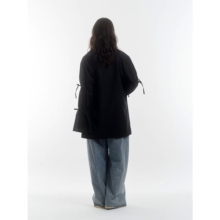 リボンスリーブジャケットミニワンピース | jouetie | 詳細画像5 