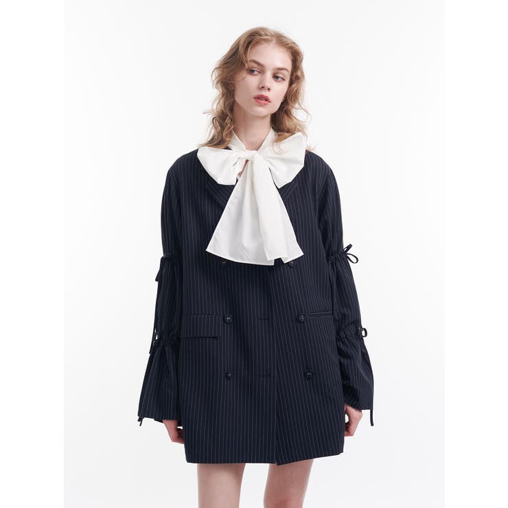 リボンスリーブジャケットミニワンピース | jouetie | 詳細画像9 