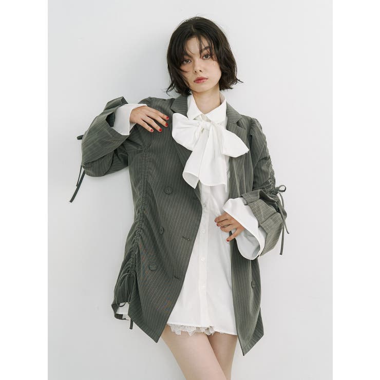 リボンタイチュニックシャツ | jouetie | 詳細画像11 